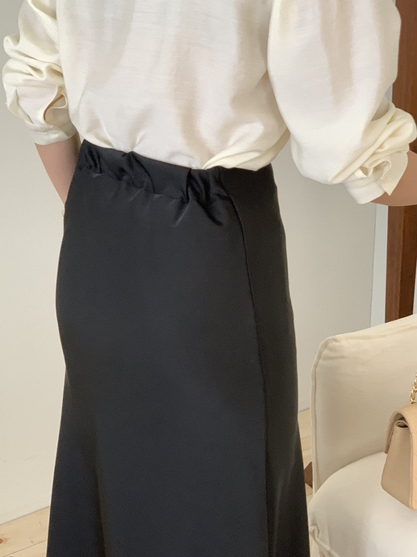 [PRE-ORDER] LUXURIOUS ROMANCE SILK SKIRT