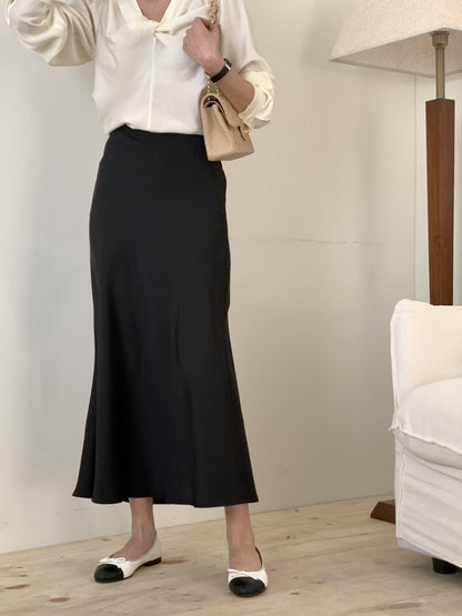 [PRE-ORDER] LUXURIOUS ROMANCE SILK SKIRT