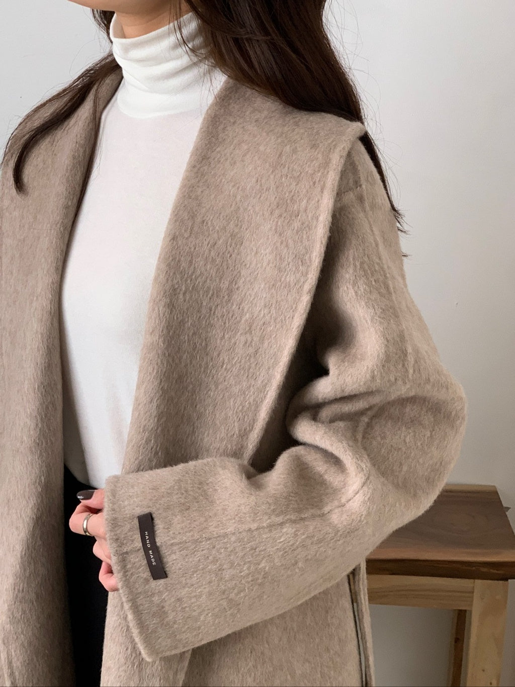 ALPACA LUXE SHAWL COLLAR COAT