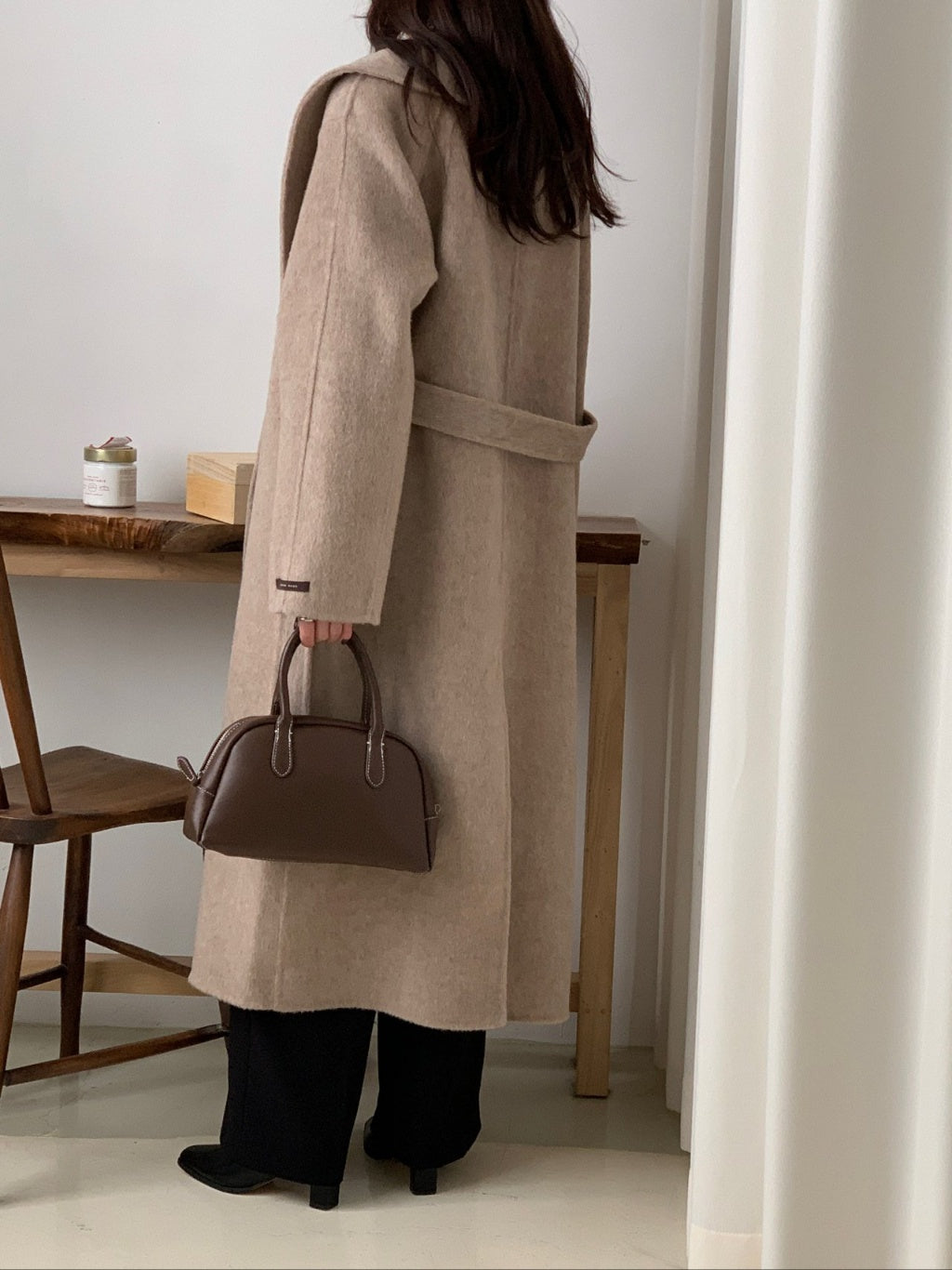 ALPACA LUXE SHAWL COLLAR COAT