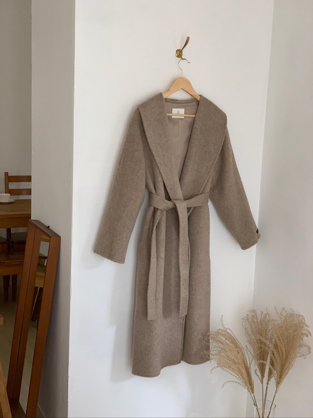 ALPACA LUXE SHAWL COLLAR COAT