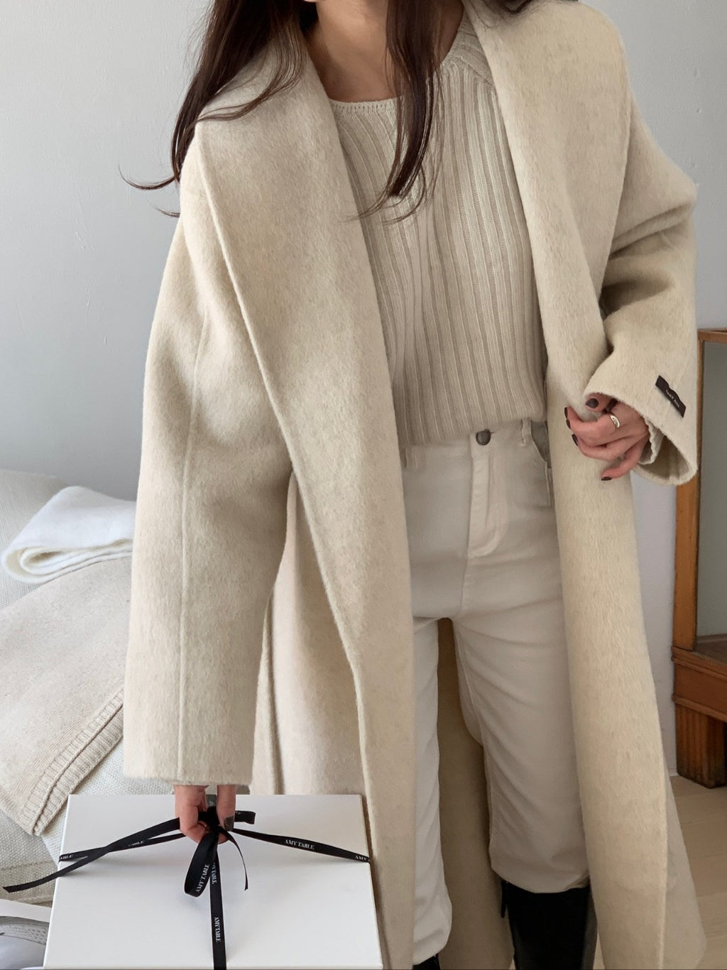 ALPACA LUXE SHAWL COLLAR COAT