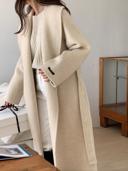 ALPACA LUXE SHAWL COLLAR COAT