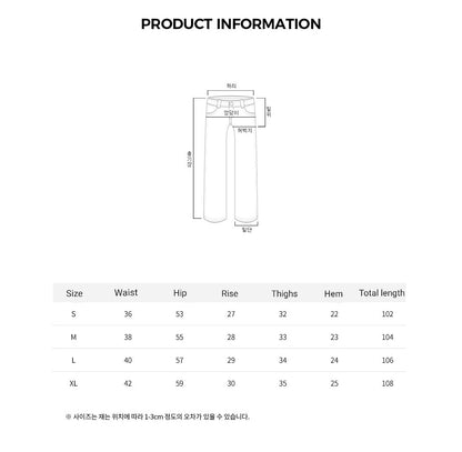 SEMI-WIDE BANDING SLACKS