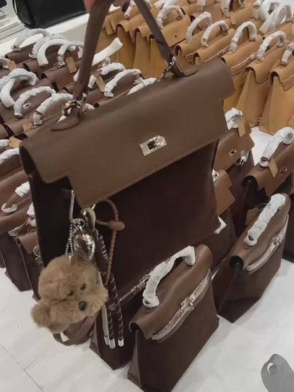 [PRE-ORDER]  REMAKE CLASSIC SUEDE SHOULDER BAG