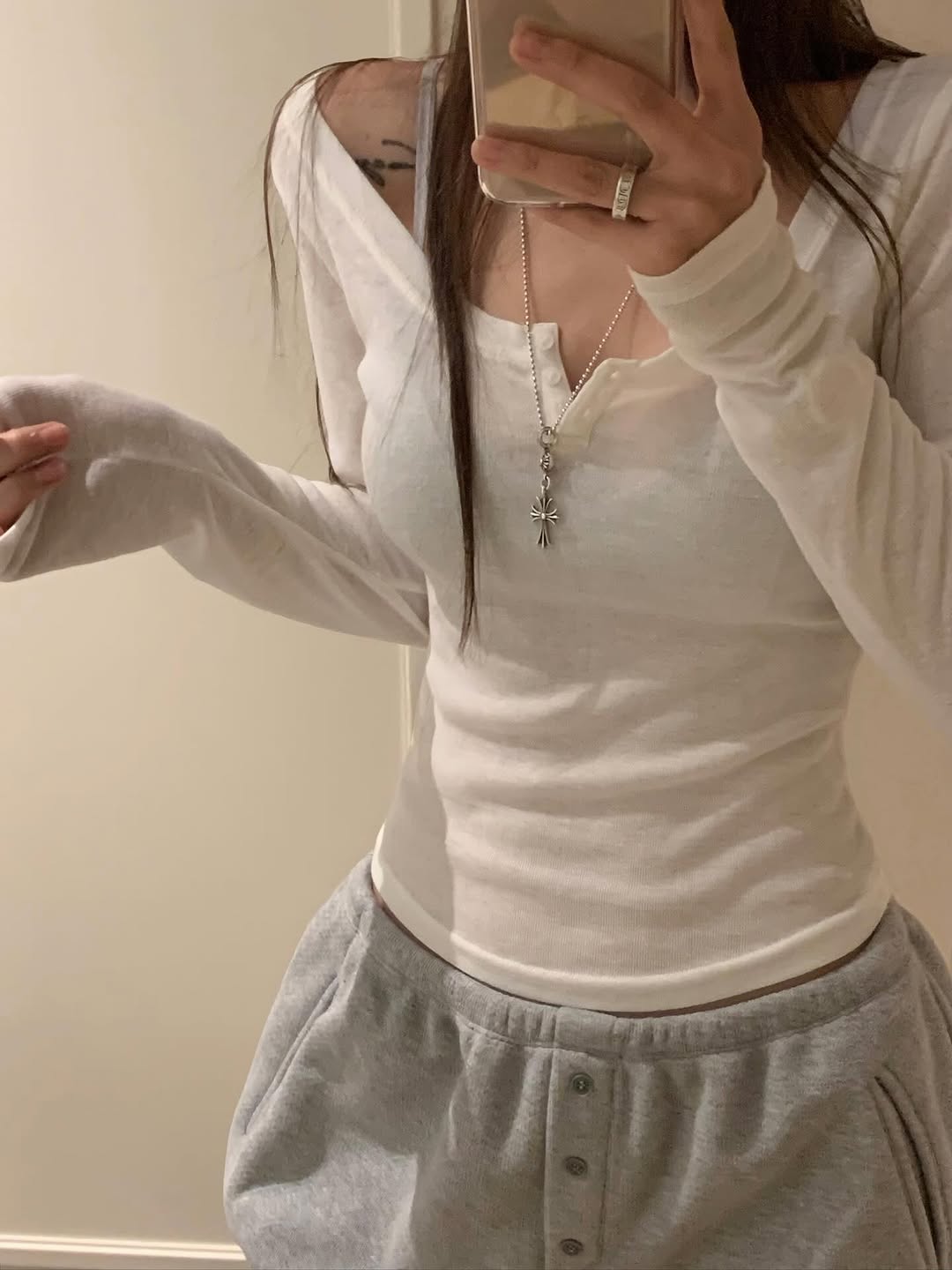 [PRE-ORDER] MUSE CLASSIC SHEER LONG TEE