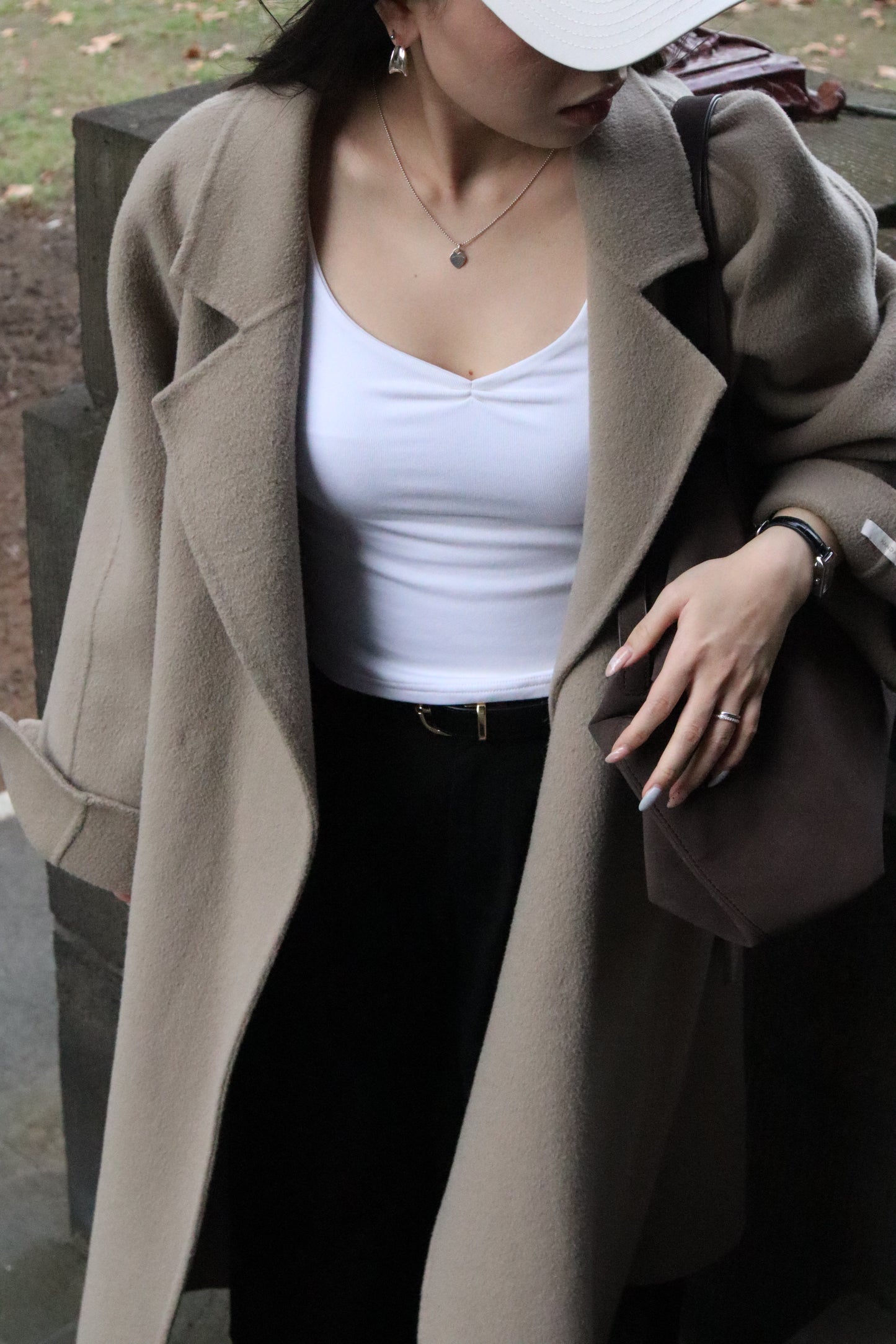 [PRE-ORDER] LUMIÈRE HANDMADE WOOL COAT