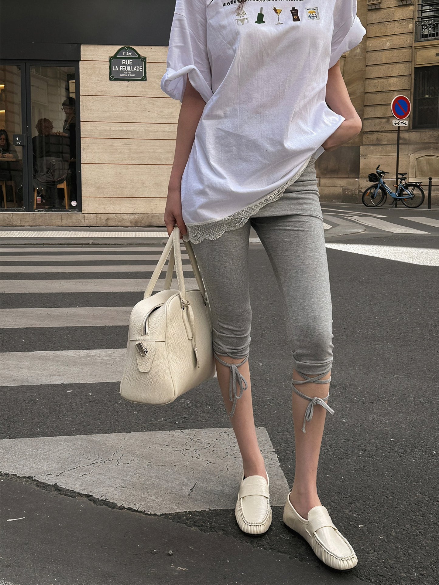 [PRE-ORDER] WRAP RIBBON CAPRI LEGGINGS