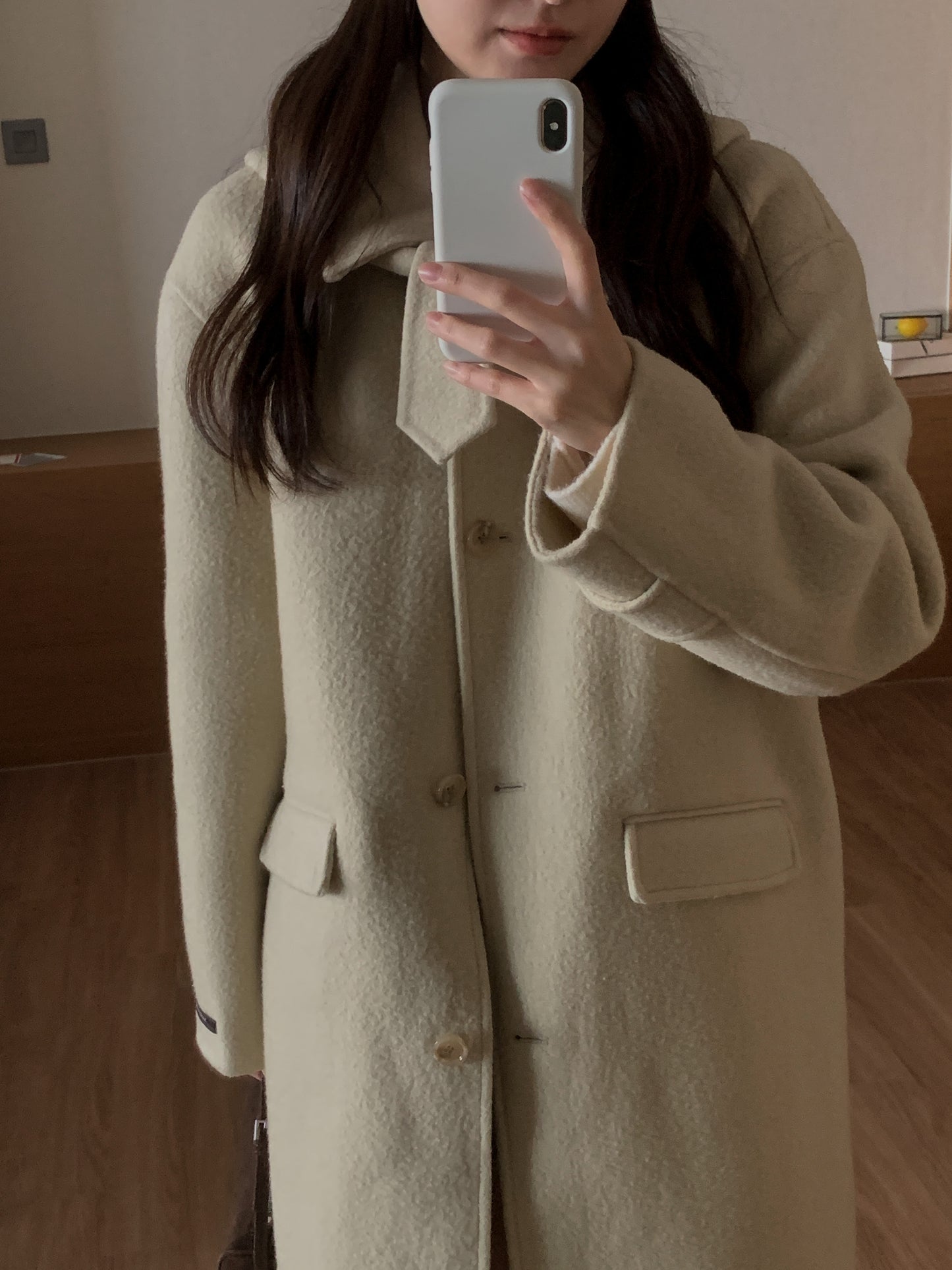 [PRE-ORDER] ÉTOILE HANDMADE WOOL COAT WITH DETACHABLE HOOD