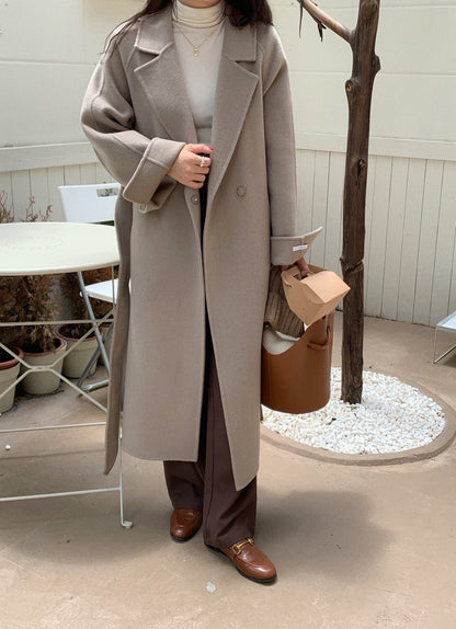 [PRE-ORDER] LUMIÈRE HANDMADE WOOL COAT