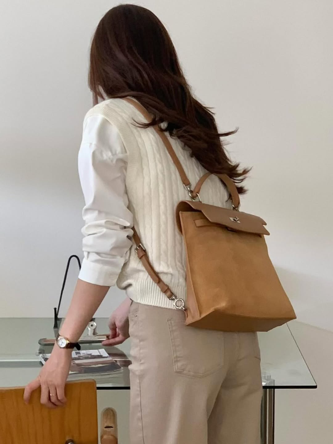 [PRE-ORDER]  REMAKE CLASSIC SUEDE SHOULDER BAG