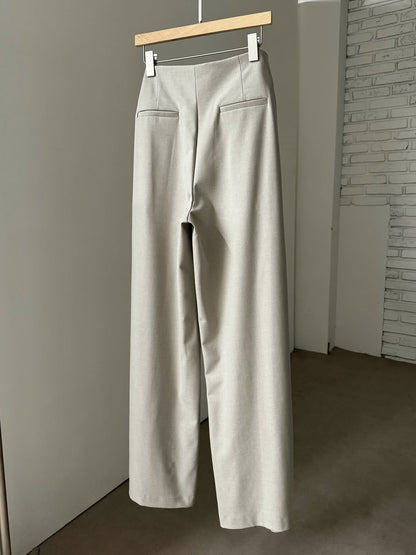 [PRE-ORDER] SIGNATURE BELTED DRAPE TROUSERS