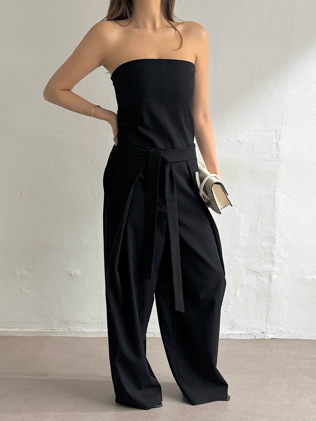 [PRE-ORDER] SIGNATURE BELTED DRAPE TROUSERS