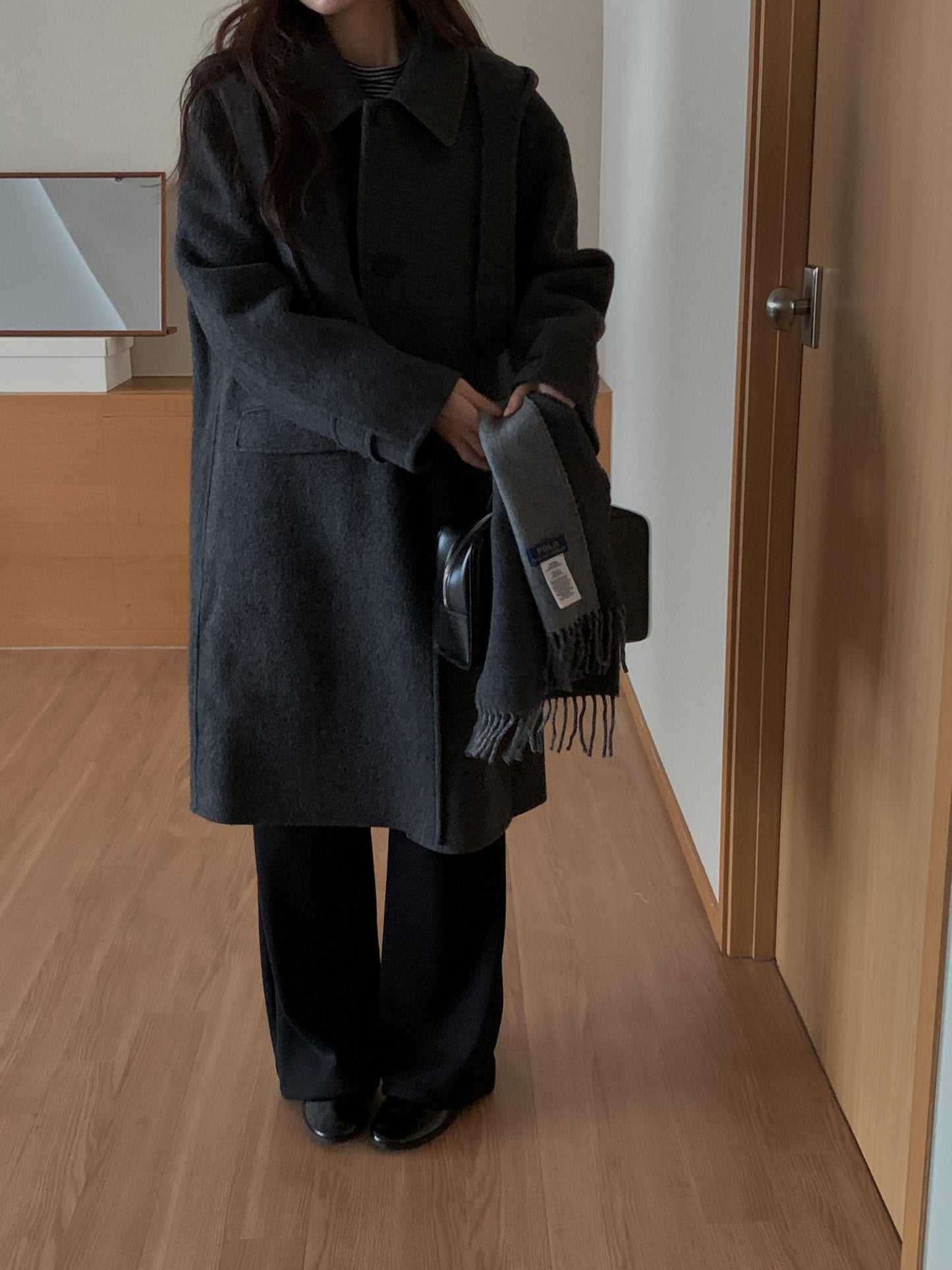 [PRE-ORDER] ÉTOILE HANDMADE WOOL COAT WITH DETACHABLE HOOD