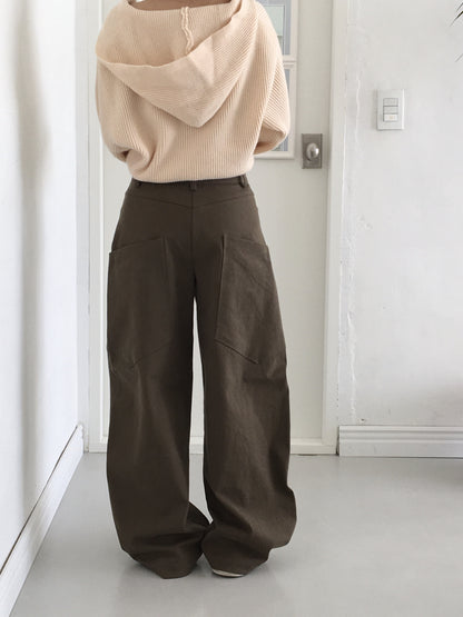 [PRE-ORDER]  ESSENTIAL BALLOON VOLUME PANTS