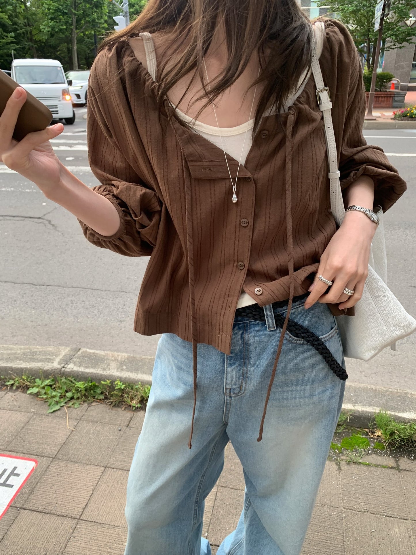 [PRE-ORDER] MILKY SHEER BOLERO BLOUSE