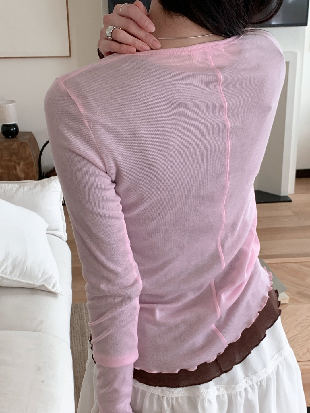 [PRE-ORDER] THE DAILY SHEER SILHOUETTE TEE