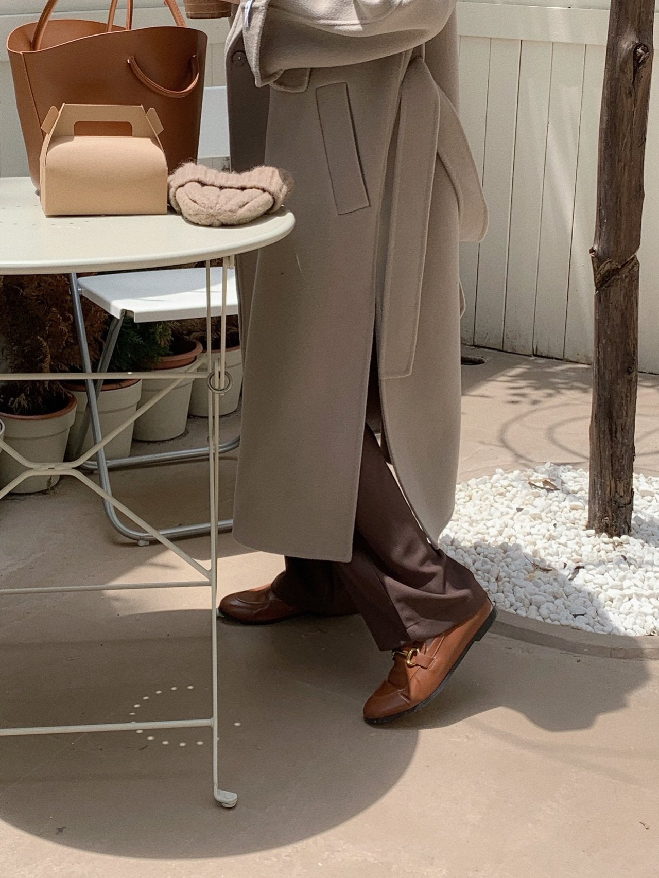 [PRE-ORDER] LUMIÈRE HANDMADE WOOL COAT