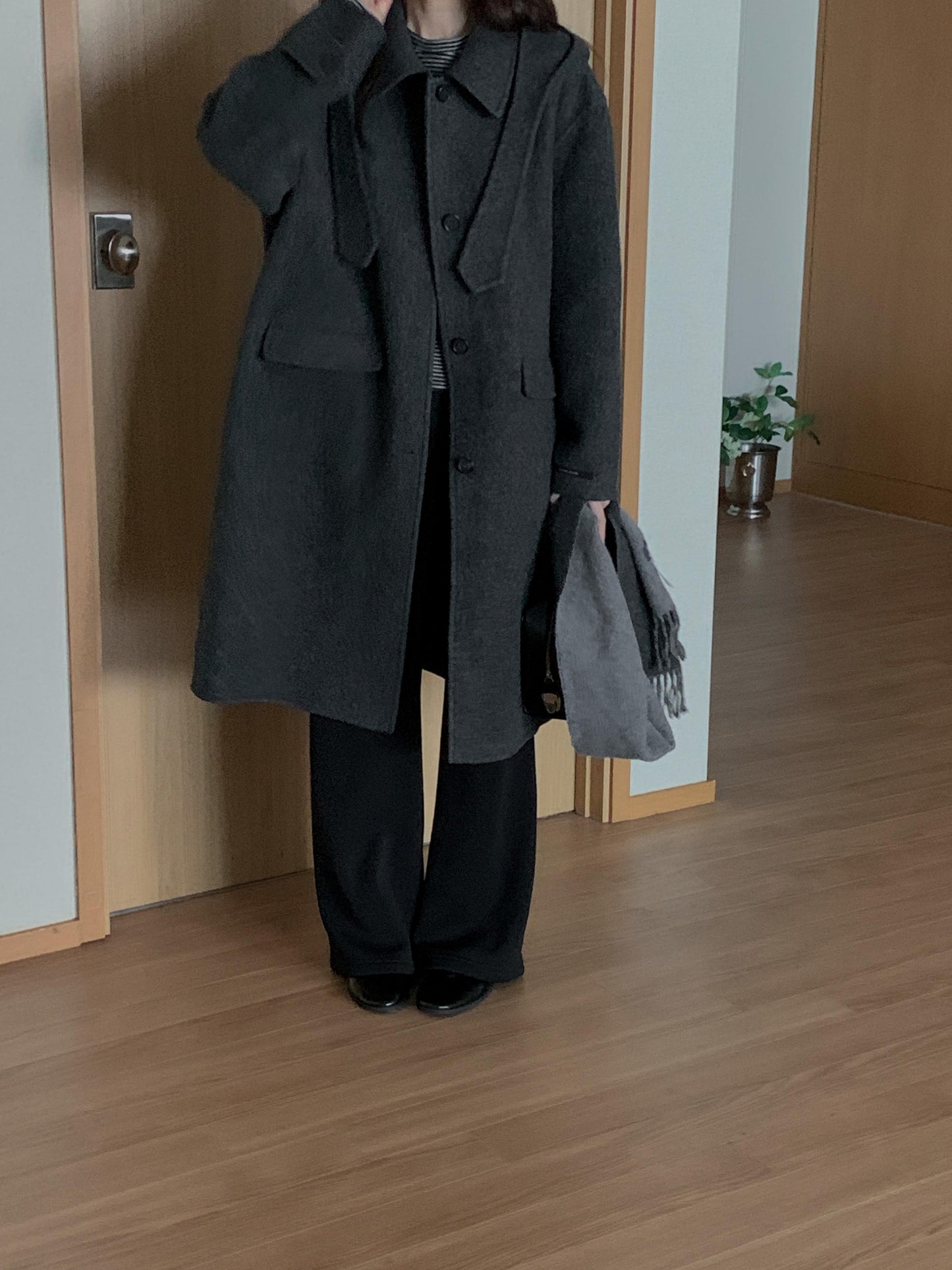 [PRE-ORDER] ÉTOILE HANDMADE WOOL COAT WITH DETACHABLE HOOD