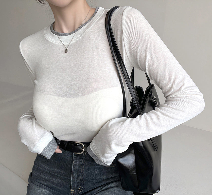 [PRE-ORDER]  DAILY LAYERED TEE