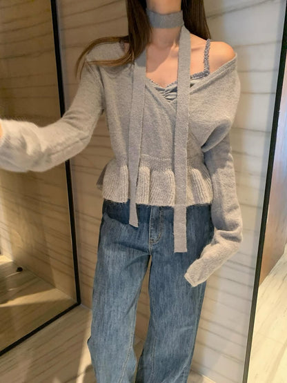 [PRE-ORDER]  SOFT HUG FRILL CARDIGAN