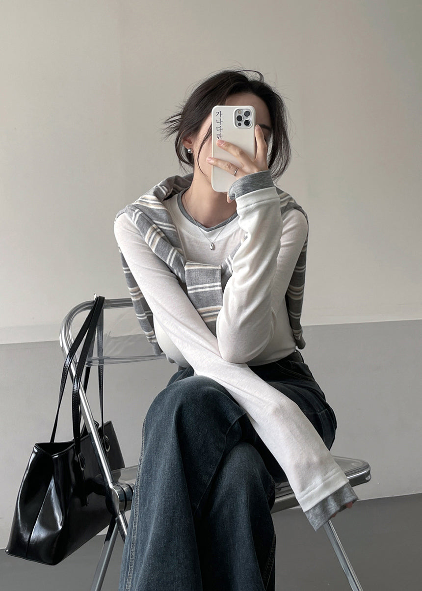 [PRE-ORDER]  DAILY LAYERED TEE