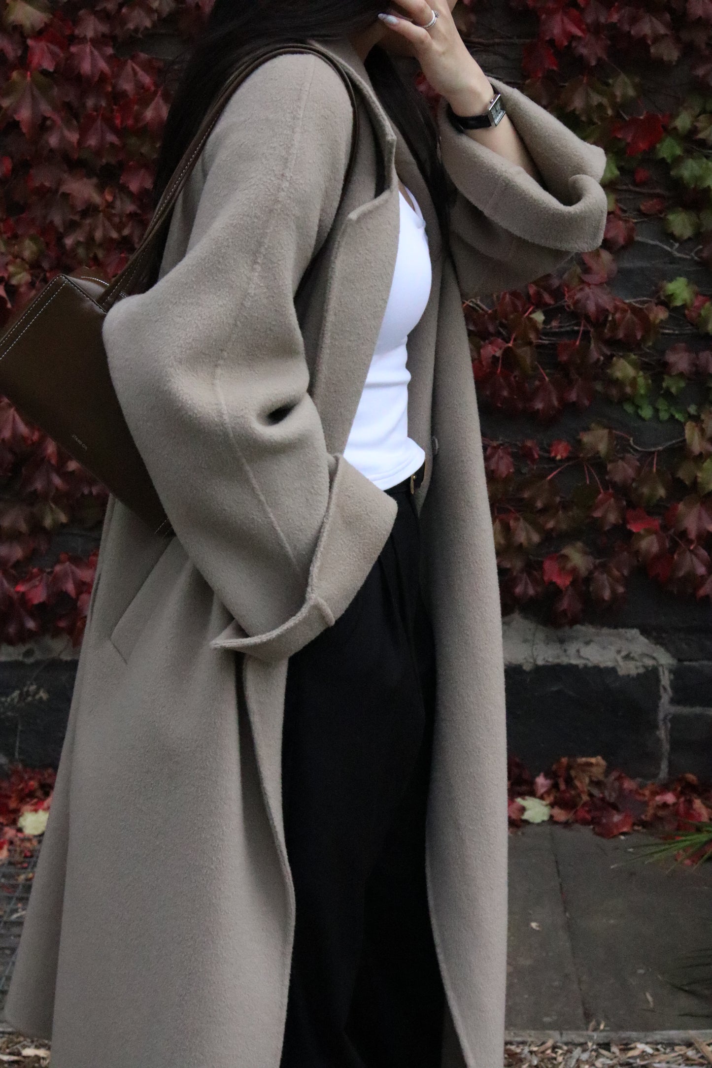 [PRE-ORDER] LUMIÈRE HANDMADE WOOL COAT