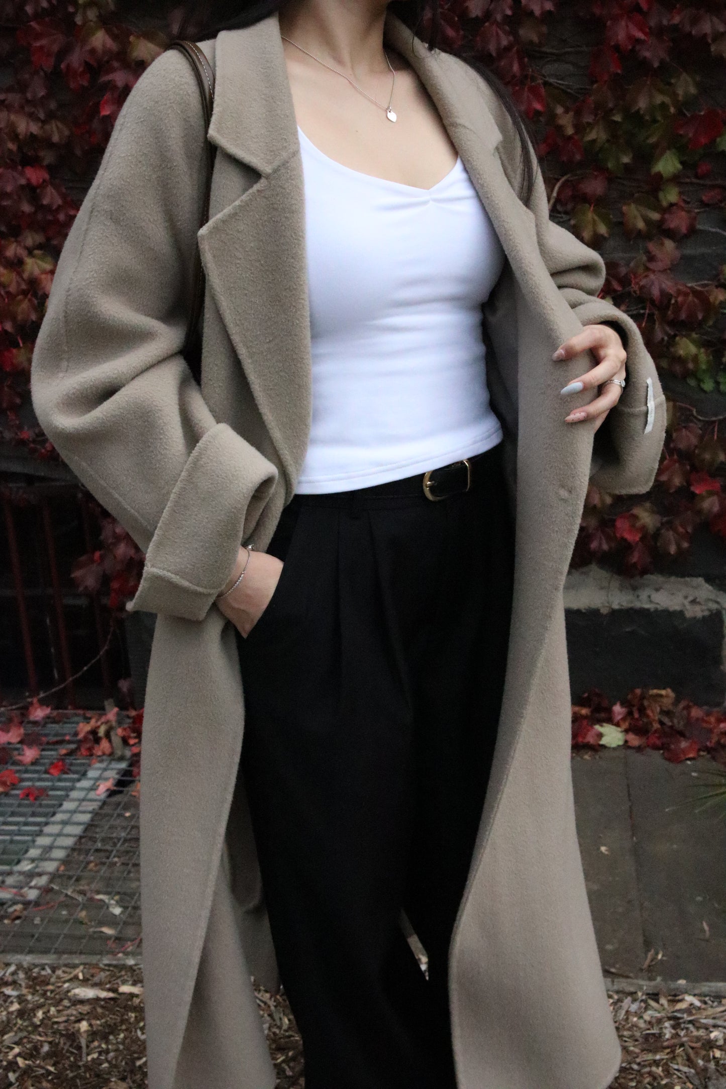 [PRE-ORDER] LUMIÈRE HANDMADE WOOL COAT