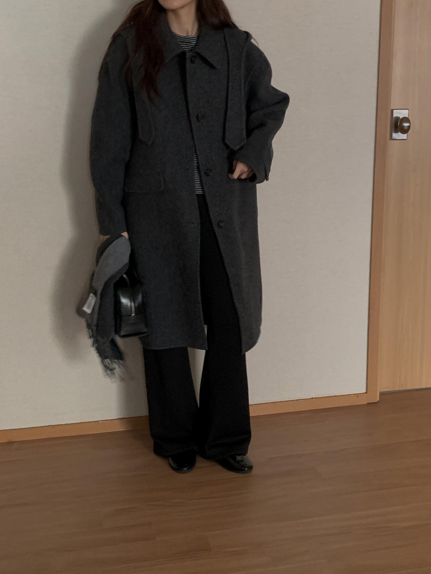 [PRE-ORDER] ÉTOILE HANDMADE WOOL COAT WITH DETACHABLE HOOD