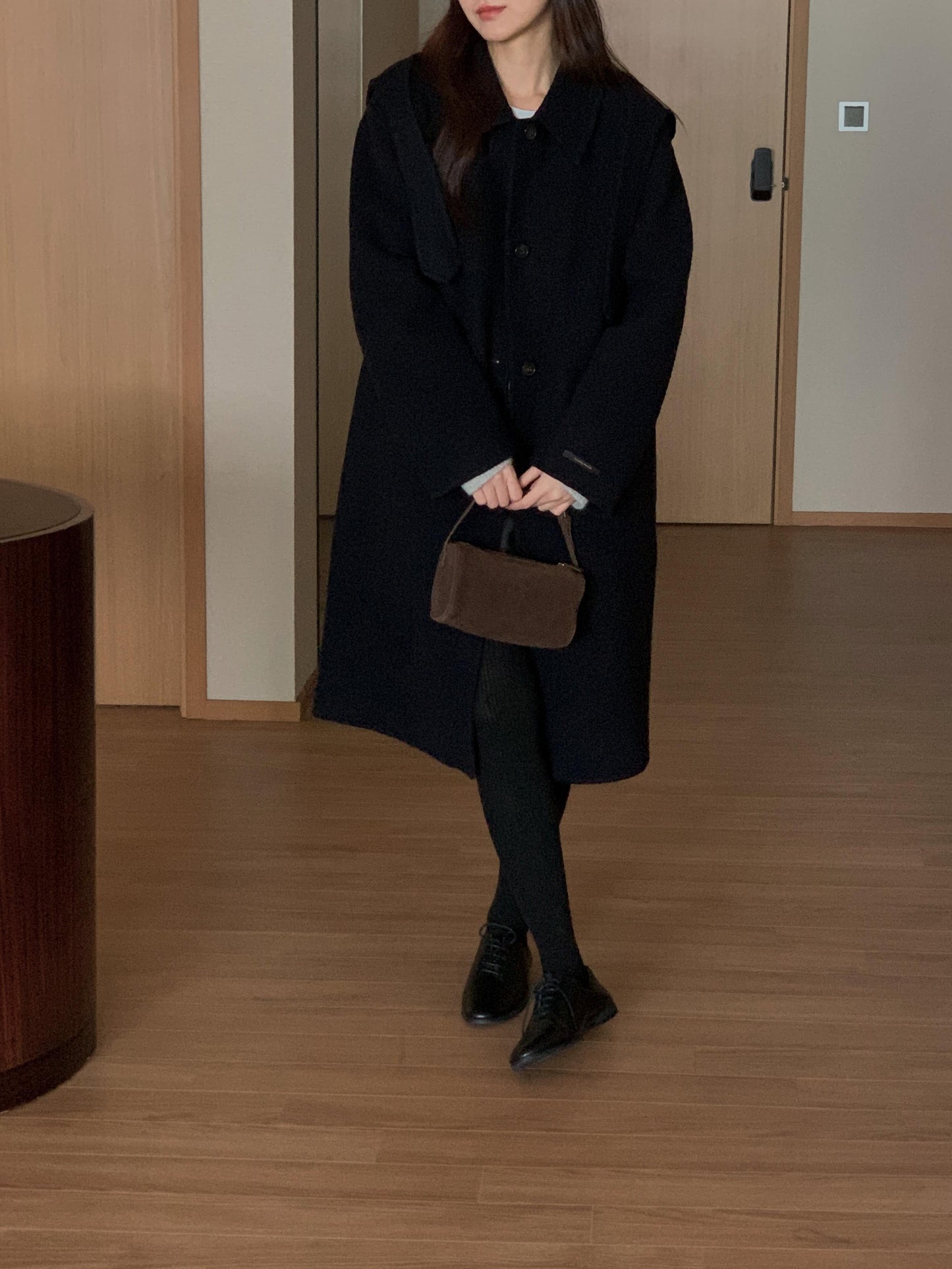 [PRE-ORDER] ÉTOILE HANDMADE WOOL COAT WITH DETACHABLE HOOD