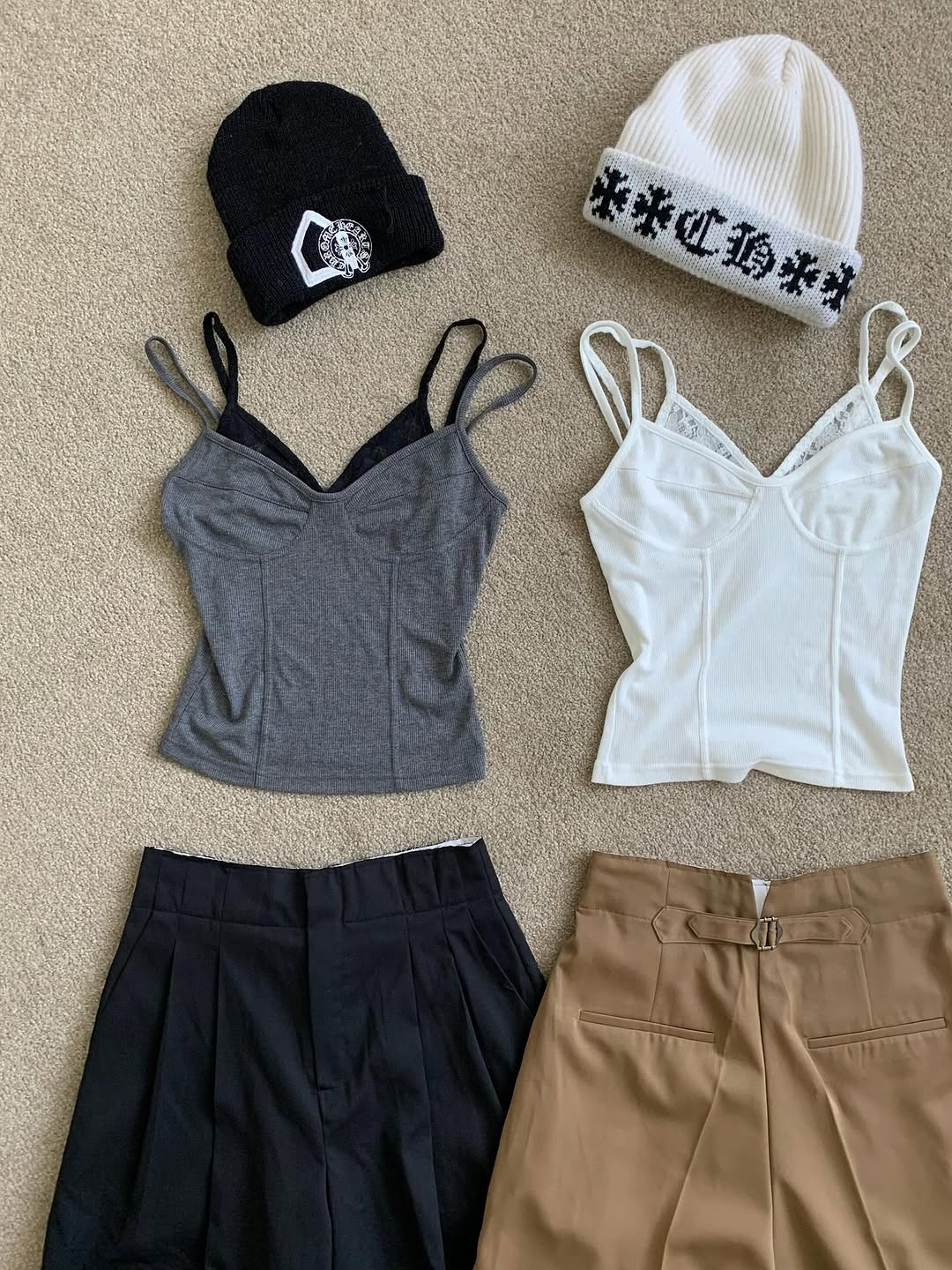 [PRE-ORDER] MOODY LACE LAYERED CAMISOLE TOP