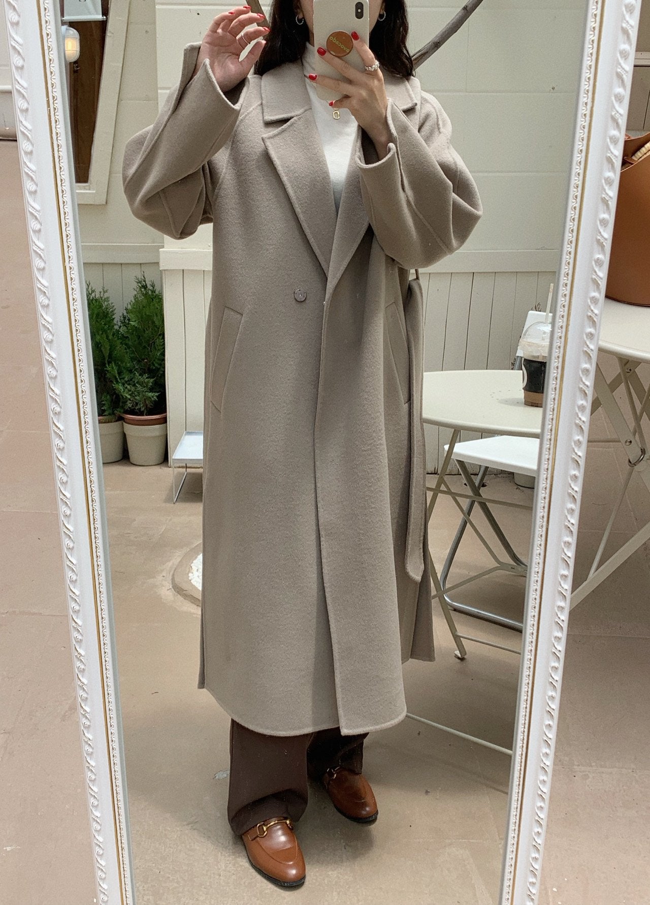 [PRE-ORDER] LUMIÈRE HANDMADE WOOL COAT