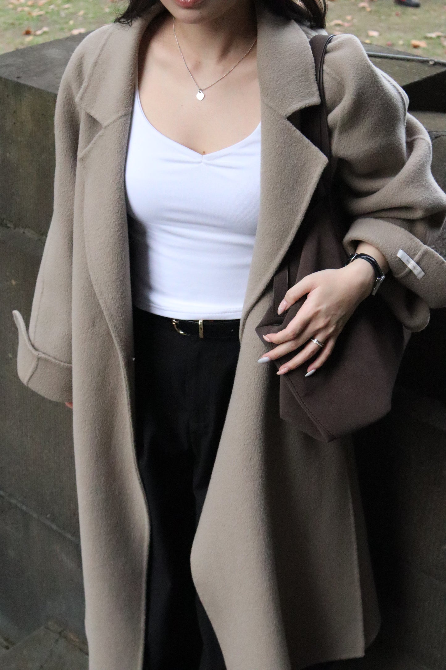 [PRE-ORDER] LUMIÈRE HANDMADE WOOL COAT