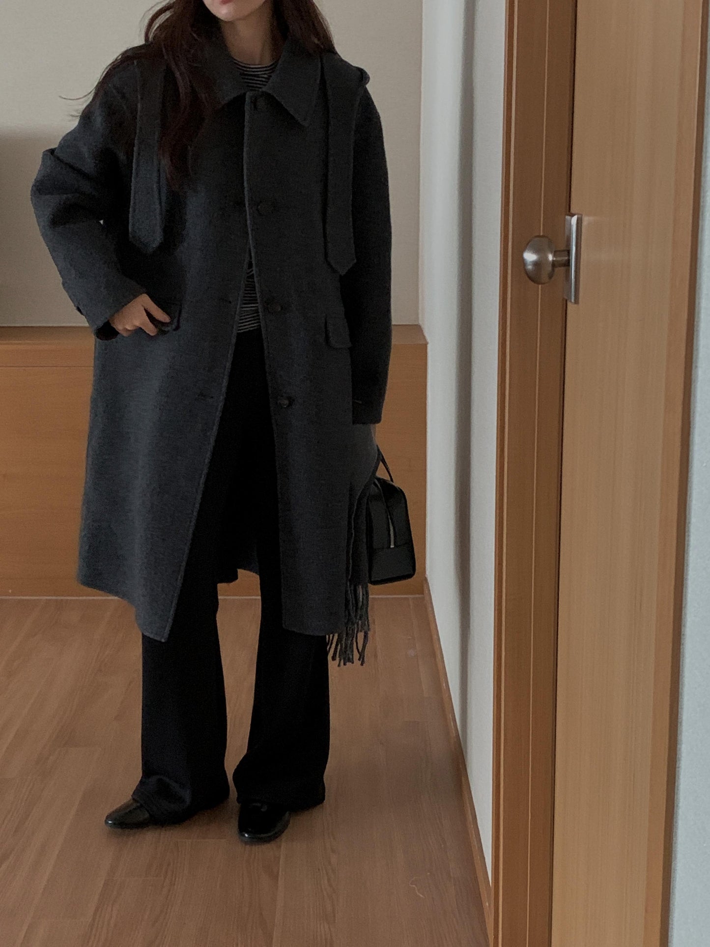 [PRE-ORDER] ÉTOILE HANDMADE WOOL COAT WITH DETACHABLE HOOD