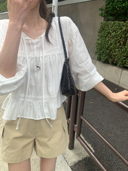 [PRE-ORDER]  SUMMER VEIL BLOUSE