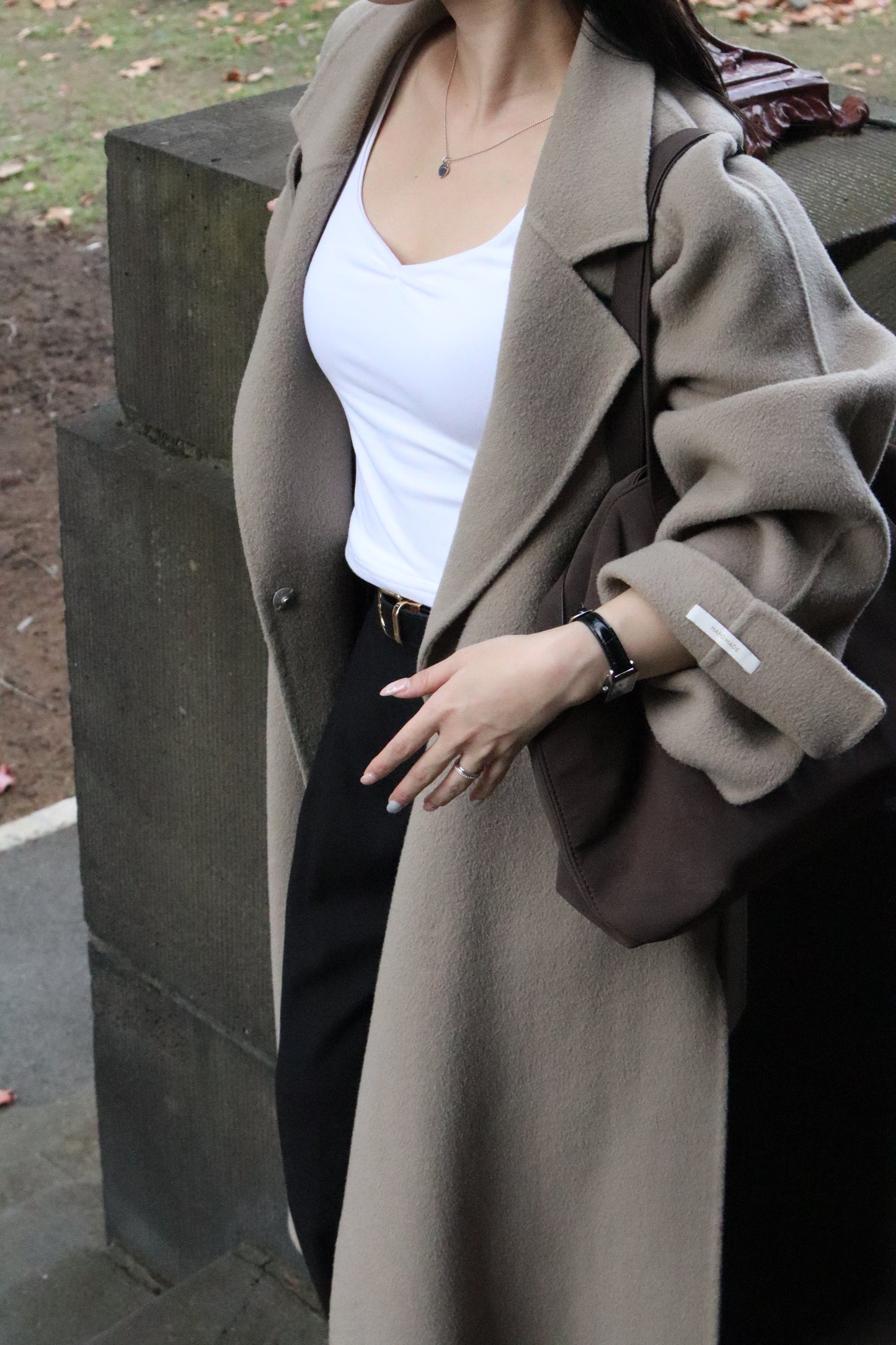 [PRE-ORDER] LUMIÈRE HANDMADE WOOL COAT