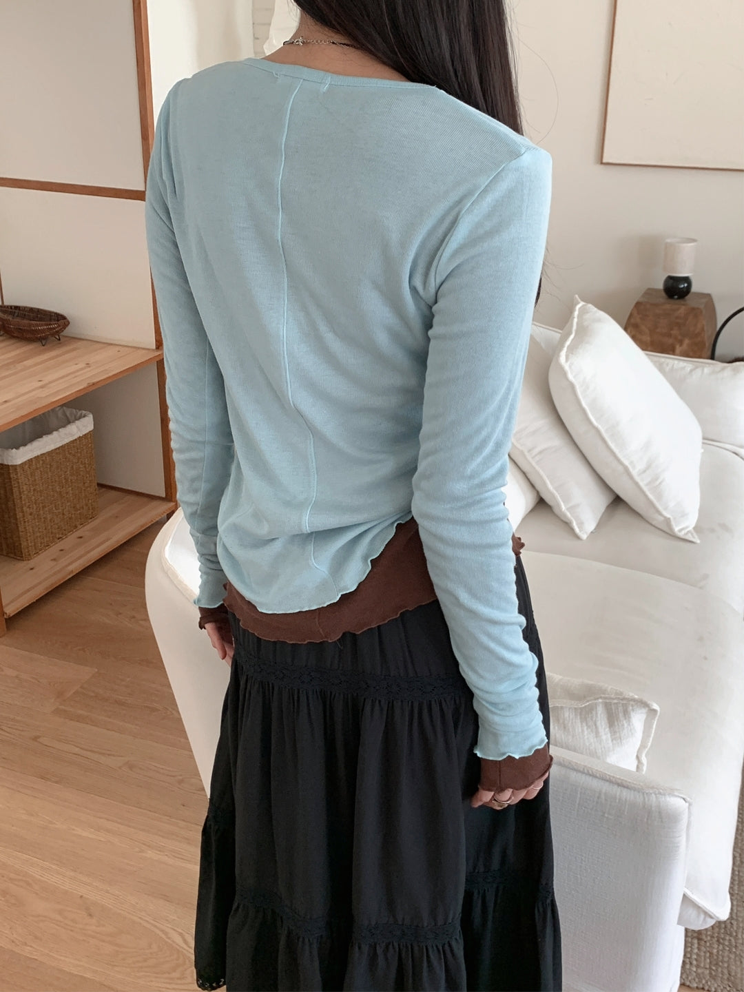 [PRE-ORDER] THE DAILY SHEER SILHOUETTE TEE