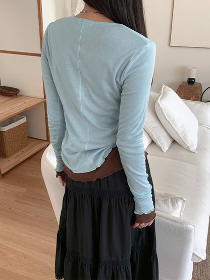 [PRE-ORDER] THE DAILY SHEER SILHOUETTE TEE