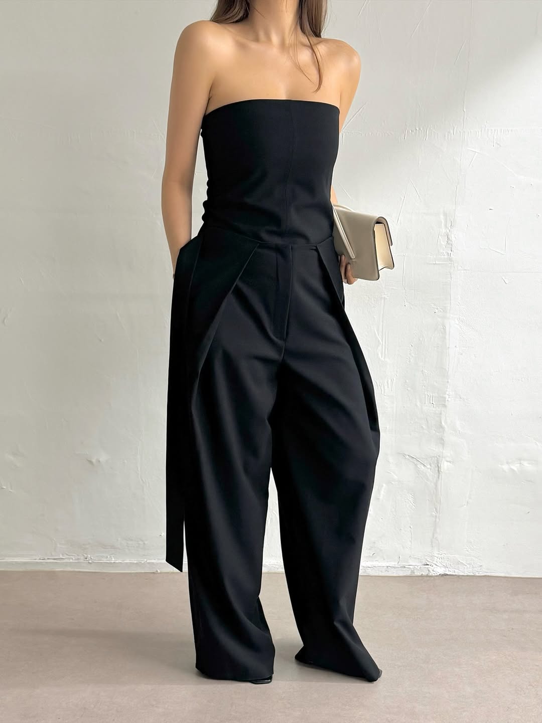 [PRE-ORDER] SIGNATURE BELTED DRAPE TROUSERS