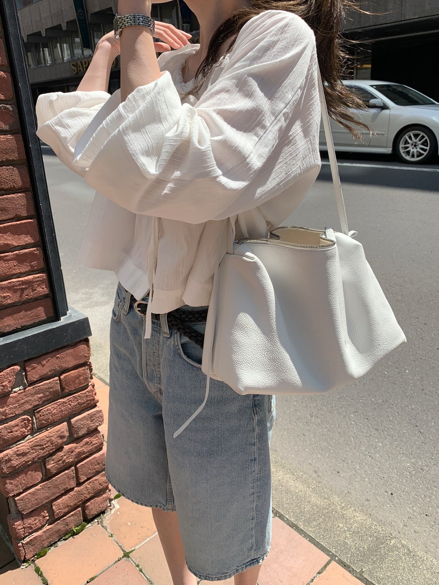 [PRE-ORDER] MILKY SHEER BOLERO BLOUSE