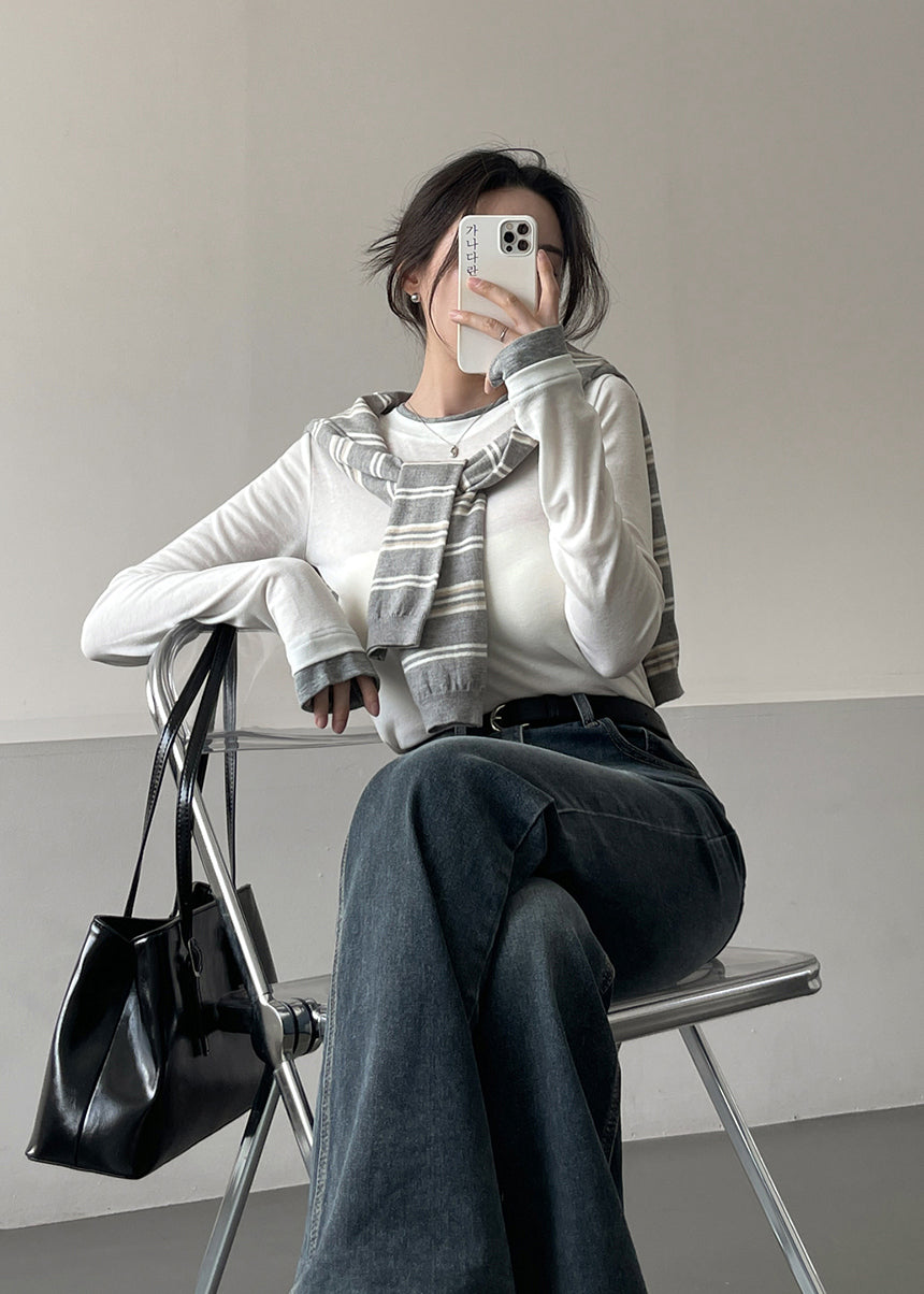 [PRE-ORDER]  DAILY LAYERED TEE