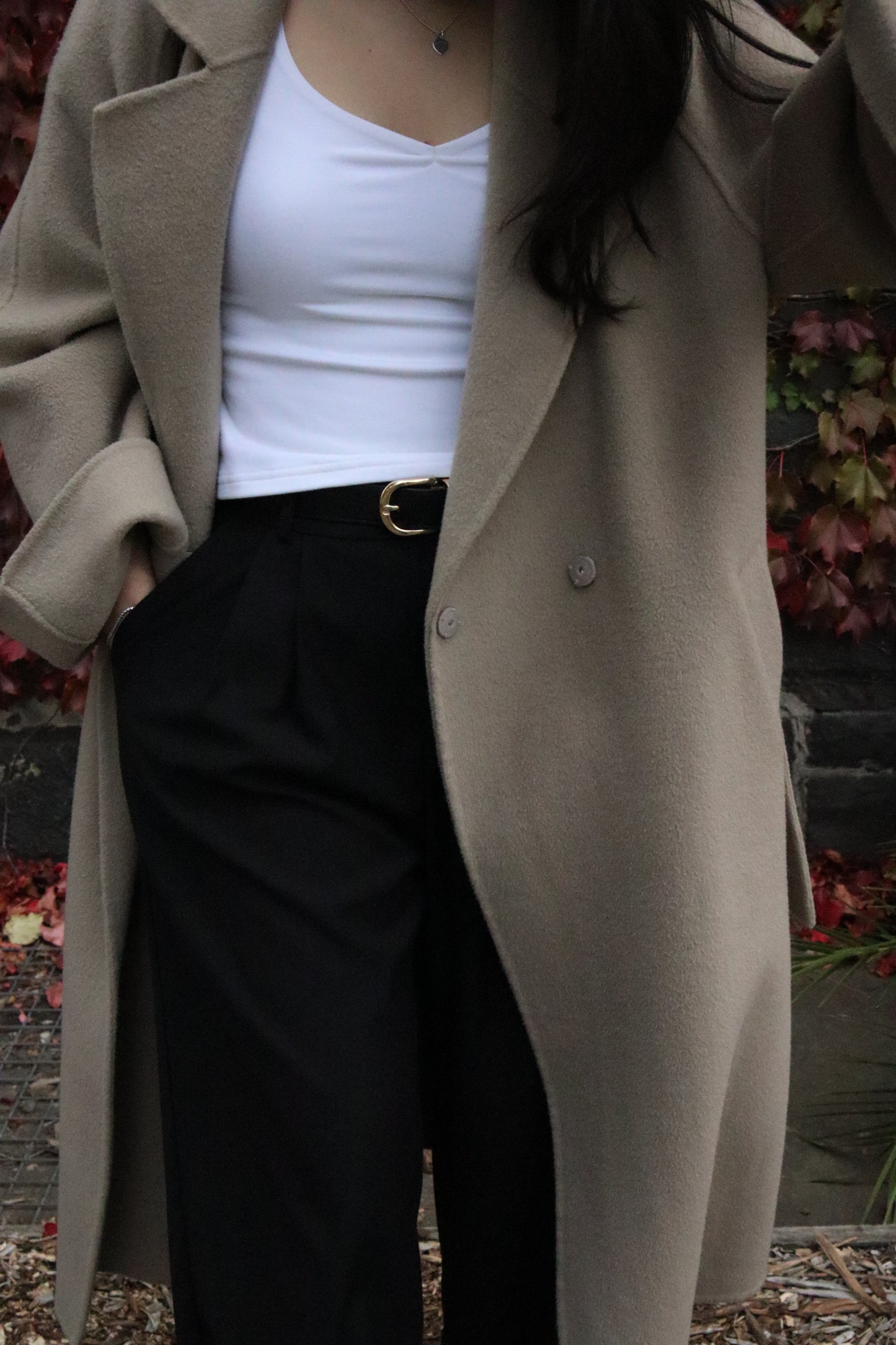 [PRE-ORDER] LUMIÈRE HANDMADE WOOL COAT