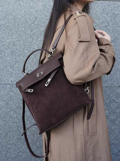 [PRE-ORDER]  REMAKE CLASSIC SUEDE SHOULDER BAG
