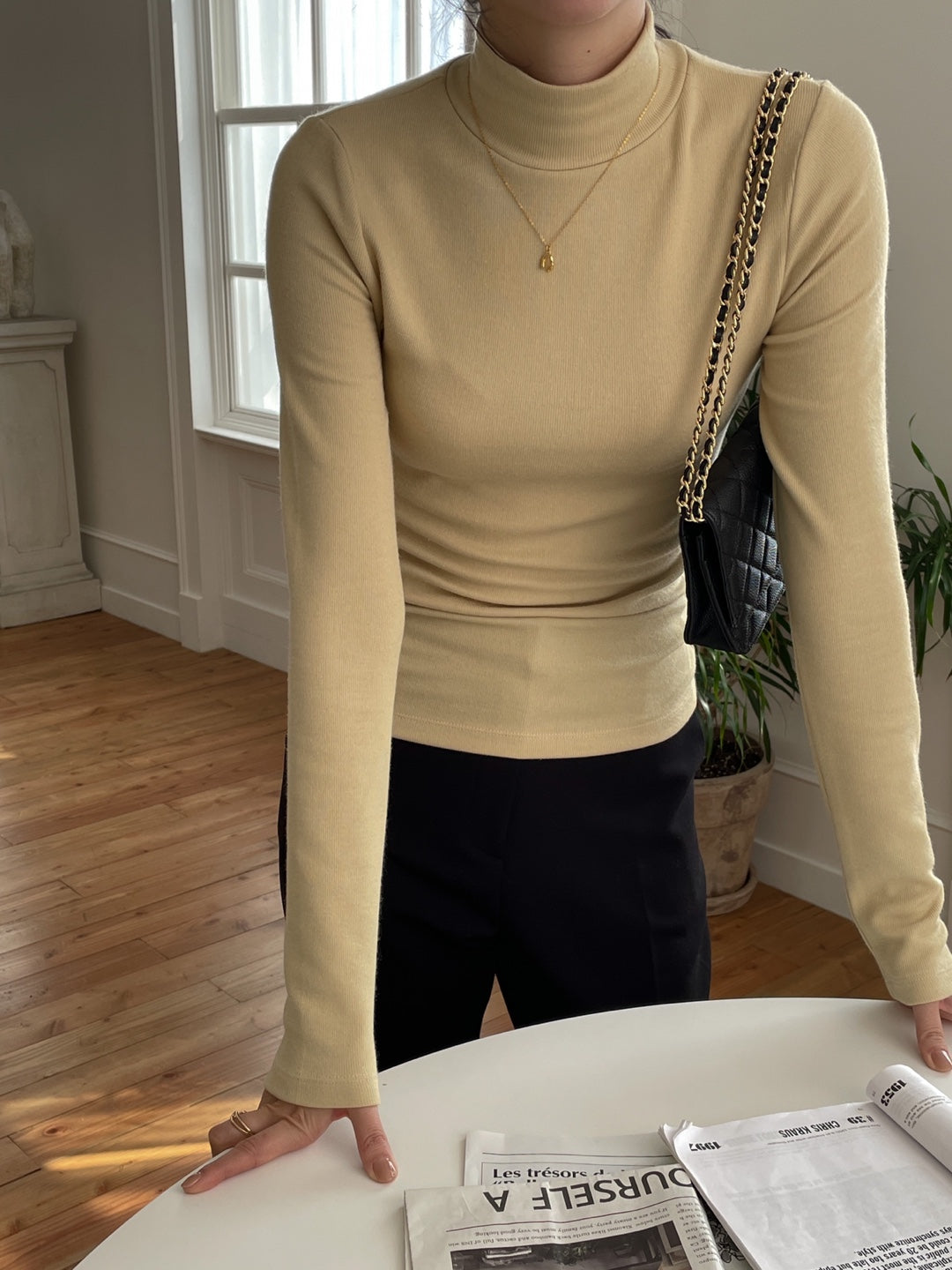 Dreamy Turtle Neck Long Sleeve